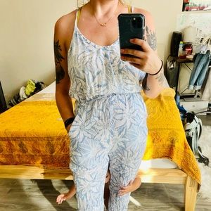 Handmade in Hawai’i, lightweight cotton jumpsuit